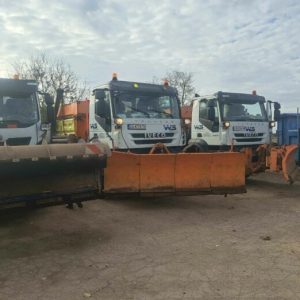 Областният управител участва в проверката на техниката по общини за поддръжка на пътната мрежа при зимни условия